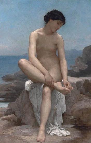 William-Adolphe Bouguereau The Bather Germany oil painting art